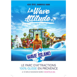 Ticket CSE Wave Island 23,00€ avec Accès CE